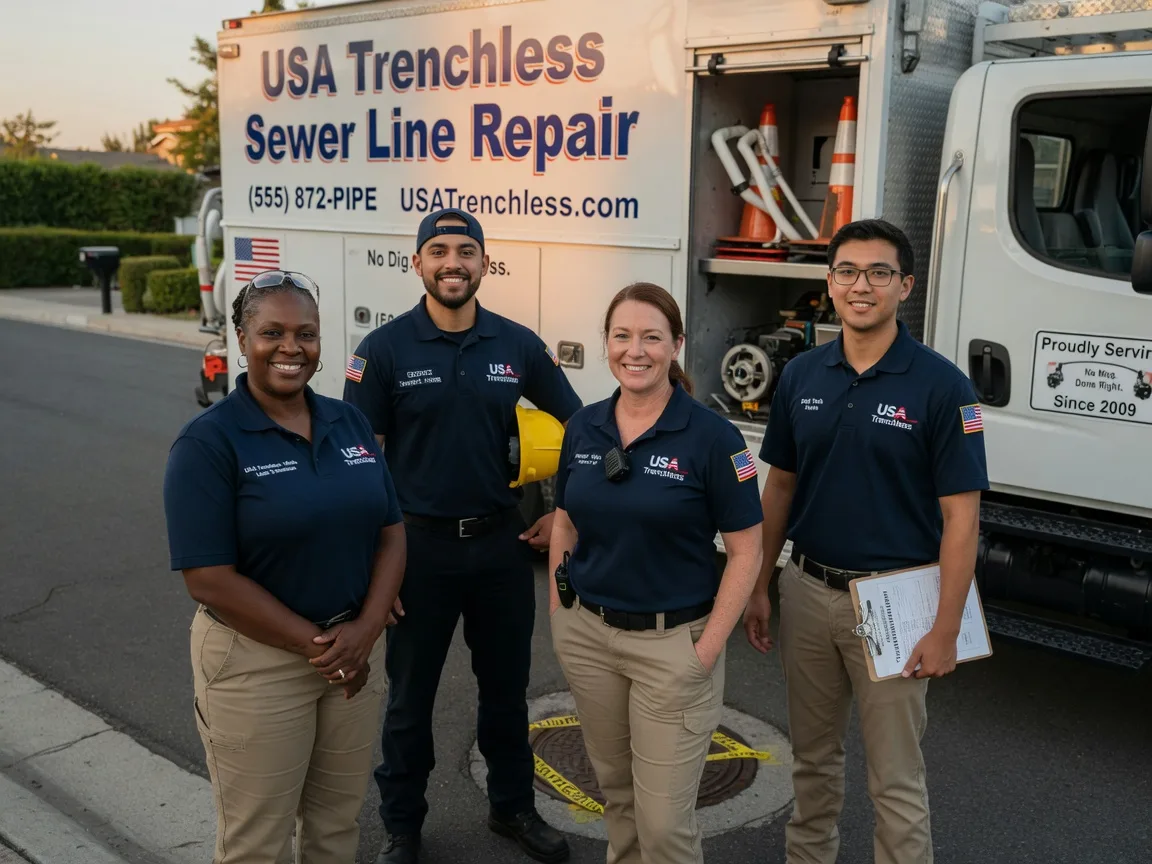 Sewer Line Repair company in Conroe, TX